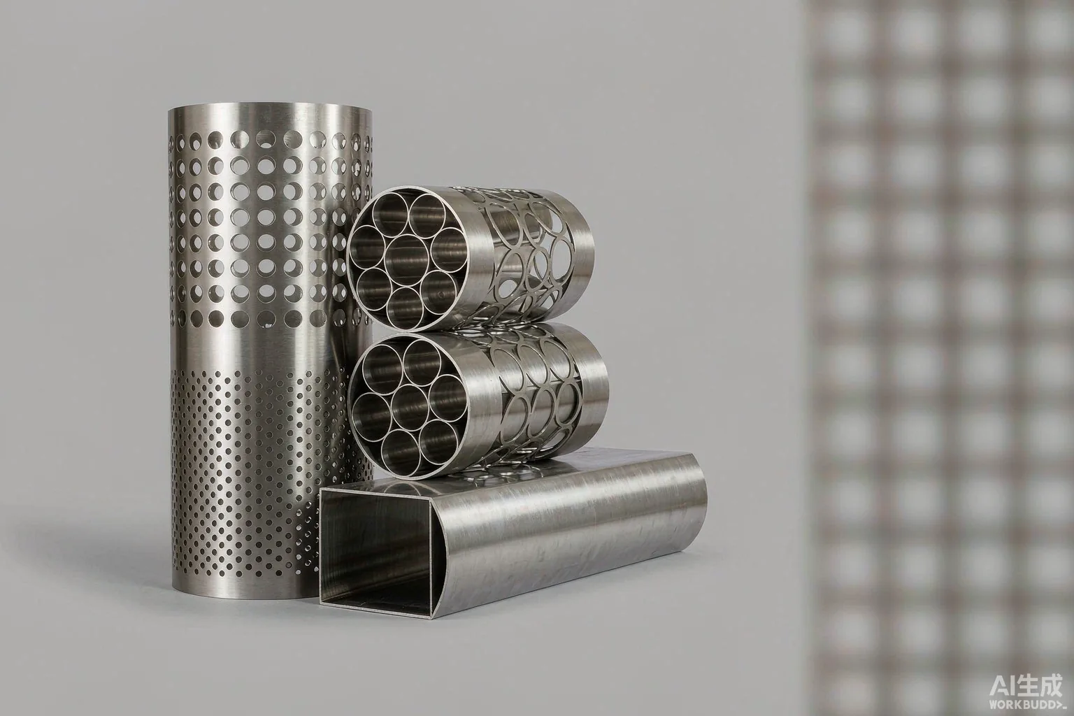 Laser Cut Stainless Steel Tubes reference view 1