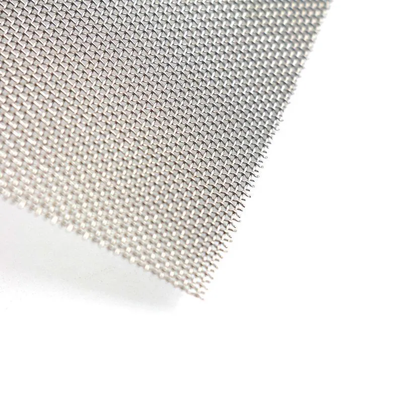 Stainless steel square woven wire mesh roll and sheet