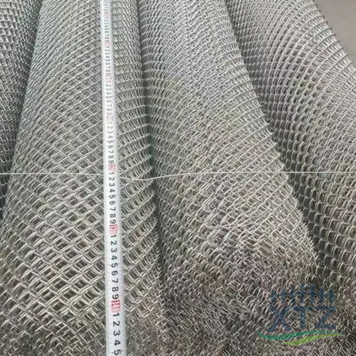 Stainless Steel Chain Link Mesh detail view