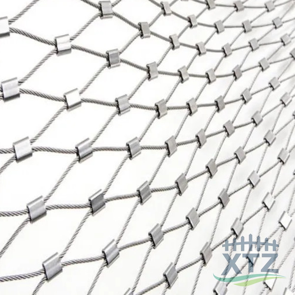 Stainless Steel Rope Mesh Fence - material detail 02
